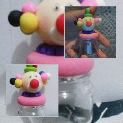 Lembrancinha Potinho Palhacinho